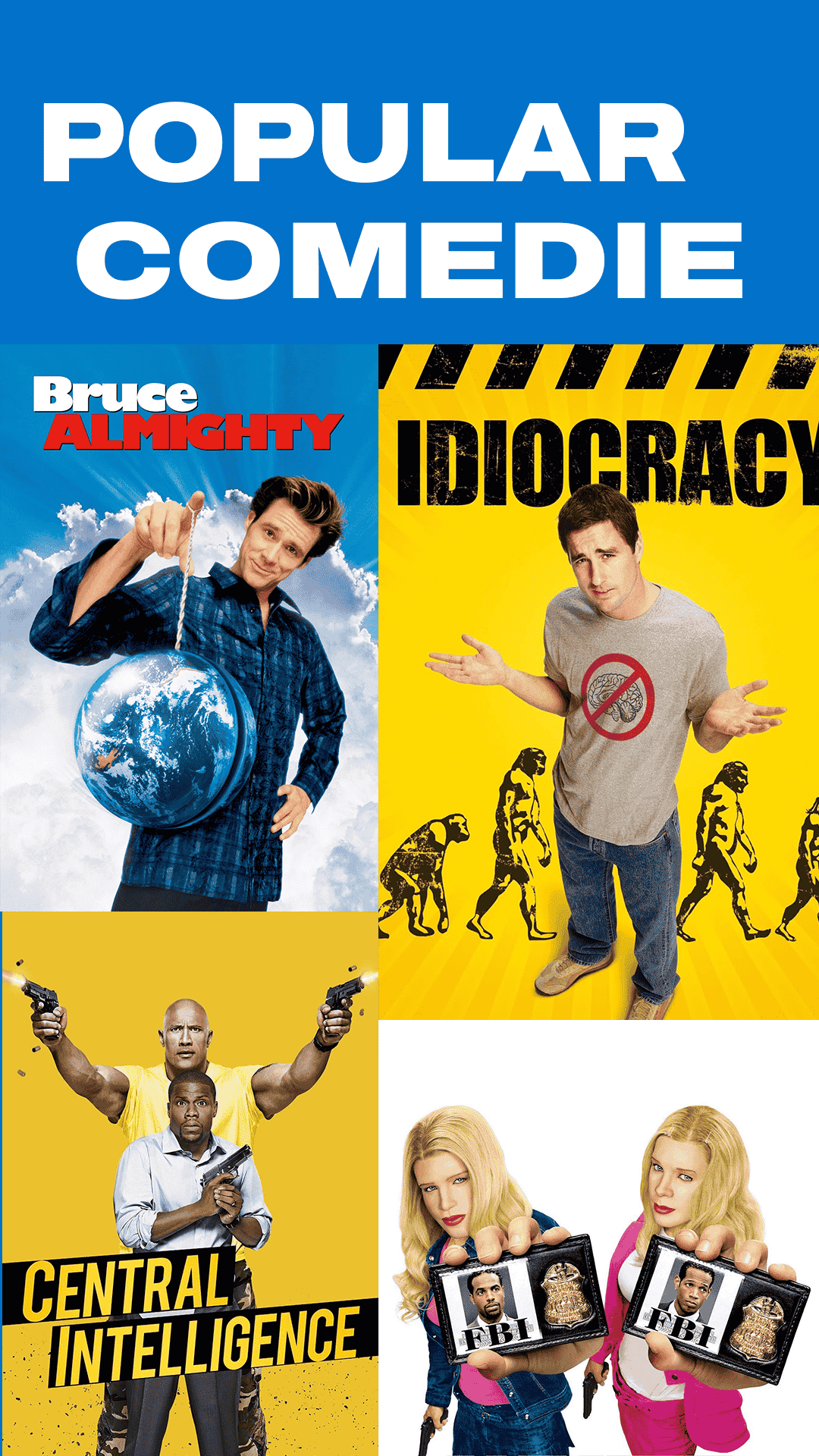 Comedy movies and stand-up specials on PureTV